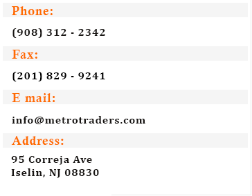 Metro Traders, LLC 182 High Street Closter, NJ - 07624